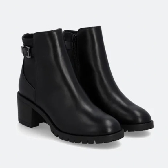 Market & Spruce Edelle Buckle City Boots Size 8 - Picture 1 of 8